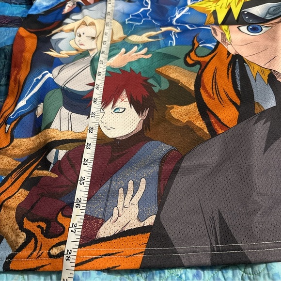 Naruto Gaara Mei Terumi Tsunade Fourth Raikage Jersey Tank Shirt Size Small - Picture 3 of 4